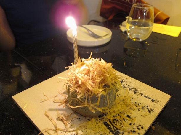 Birthday Taro cheesecake!